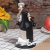 Chef Sculpture Series Exquisite Resin Crafts Home Decoration Art Sculptures for Kitchen, Dining Table,  and Hallway Decor