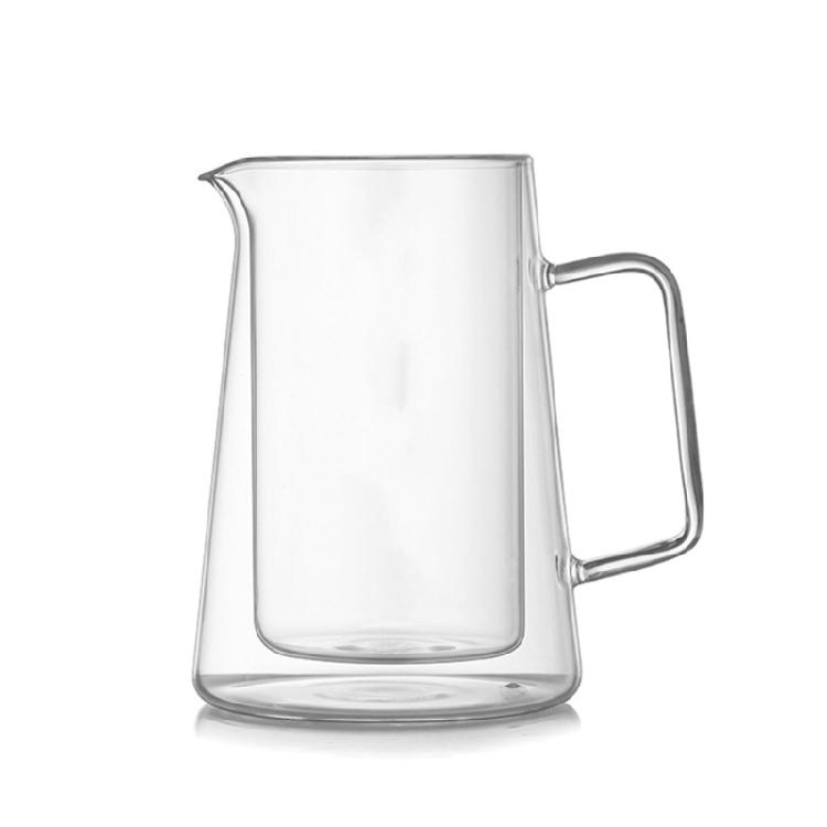 Large Capacity 650ML Glass Coffee Filter System Drips Filter Cup & Sharing Pot Perfect For Entertaining Guests At Homes