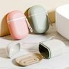 Soap Dish Portable Sealed Waterproof Travel Box Holder Container With Lid Strong Sealing Organizer for Traveling