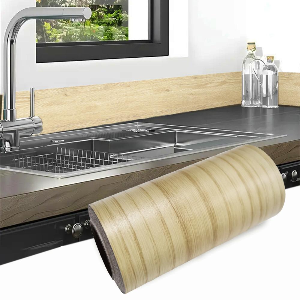 1pc 5m Self-adhesive Wall Trim Line Skirting Border Waterproof Baseboard Wallpaper Sticker For Living Room Home Decoration