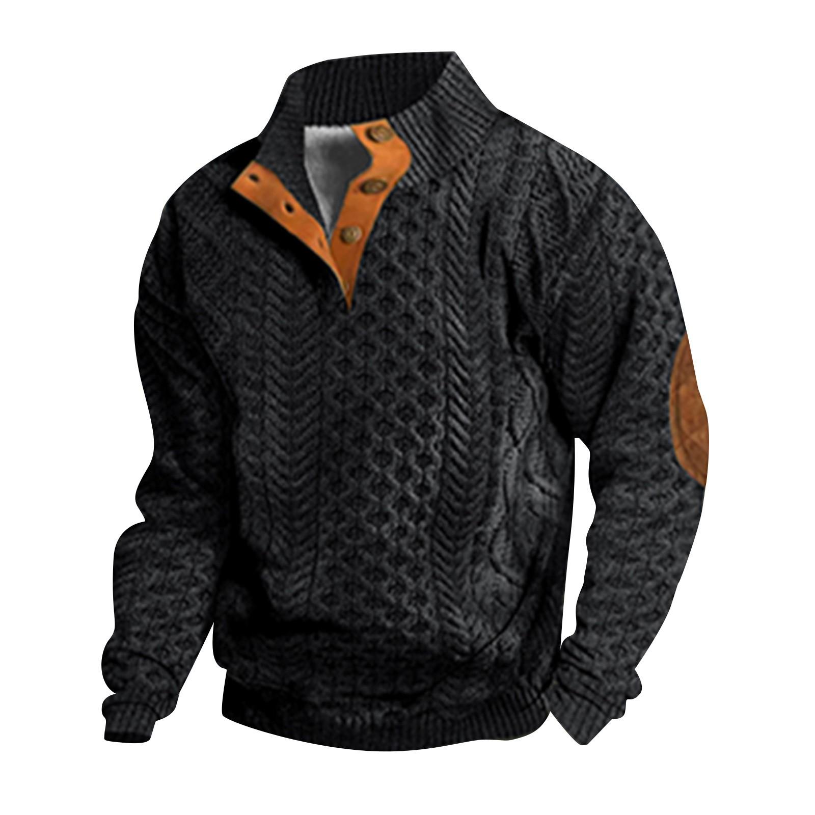 

Весенняя и мужская толстовка с воротником-стойкой — это повседневные свитера для активного отдыха, топы XXXL чёрный