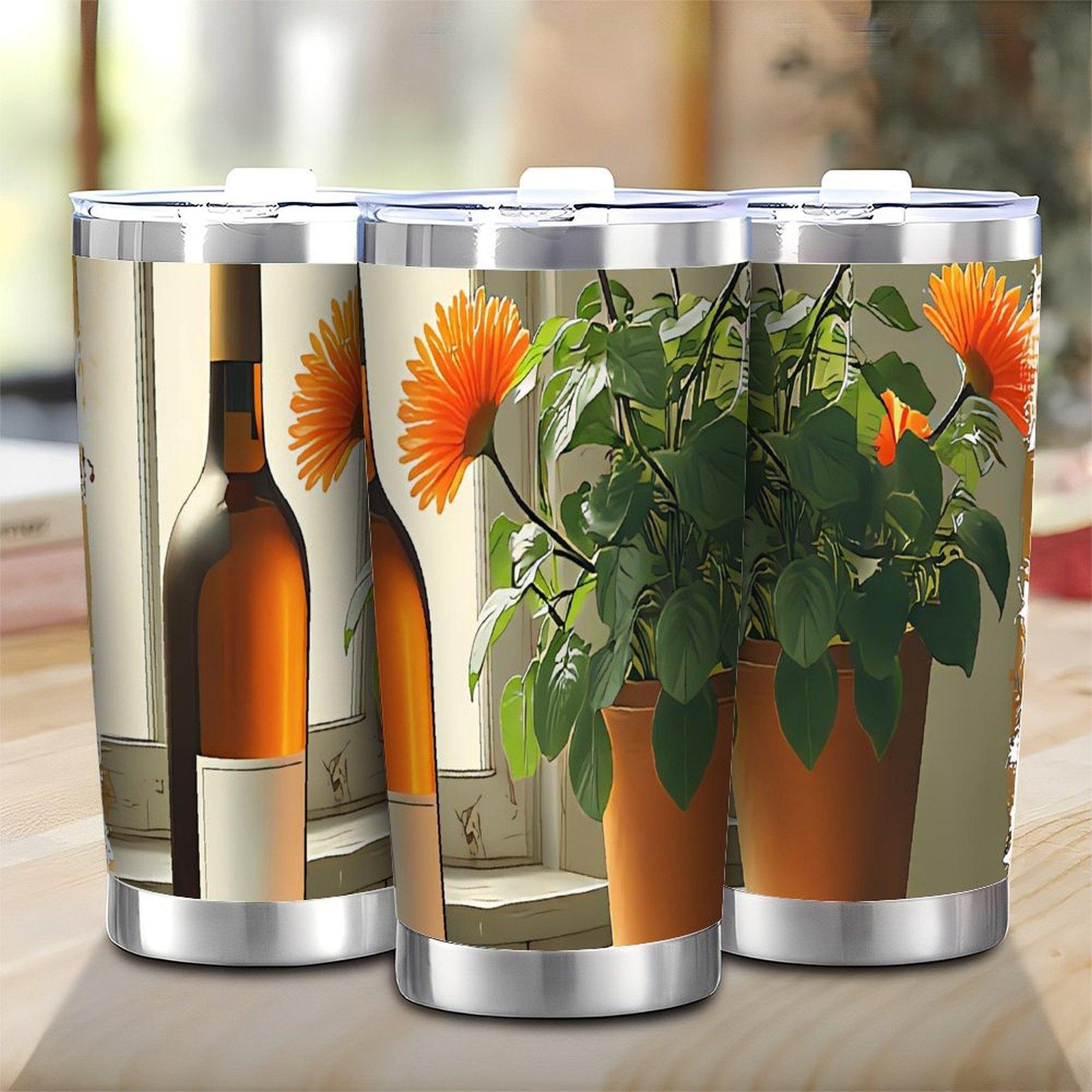 Durable Range Series 20oz Double Silver Side Insulated Beverage Container 20oz(566.99g)