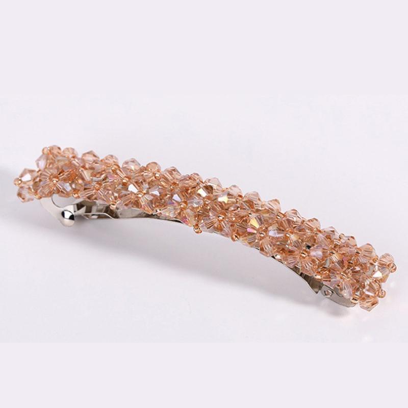 

Flash Drill Metal Hair Clip for Women Elegant Temperament Side Clip Fashion Girl Hair Pin Hair Accessories