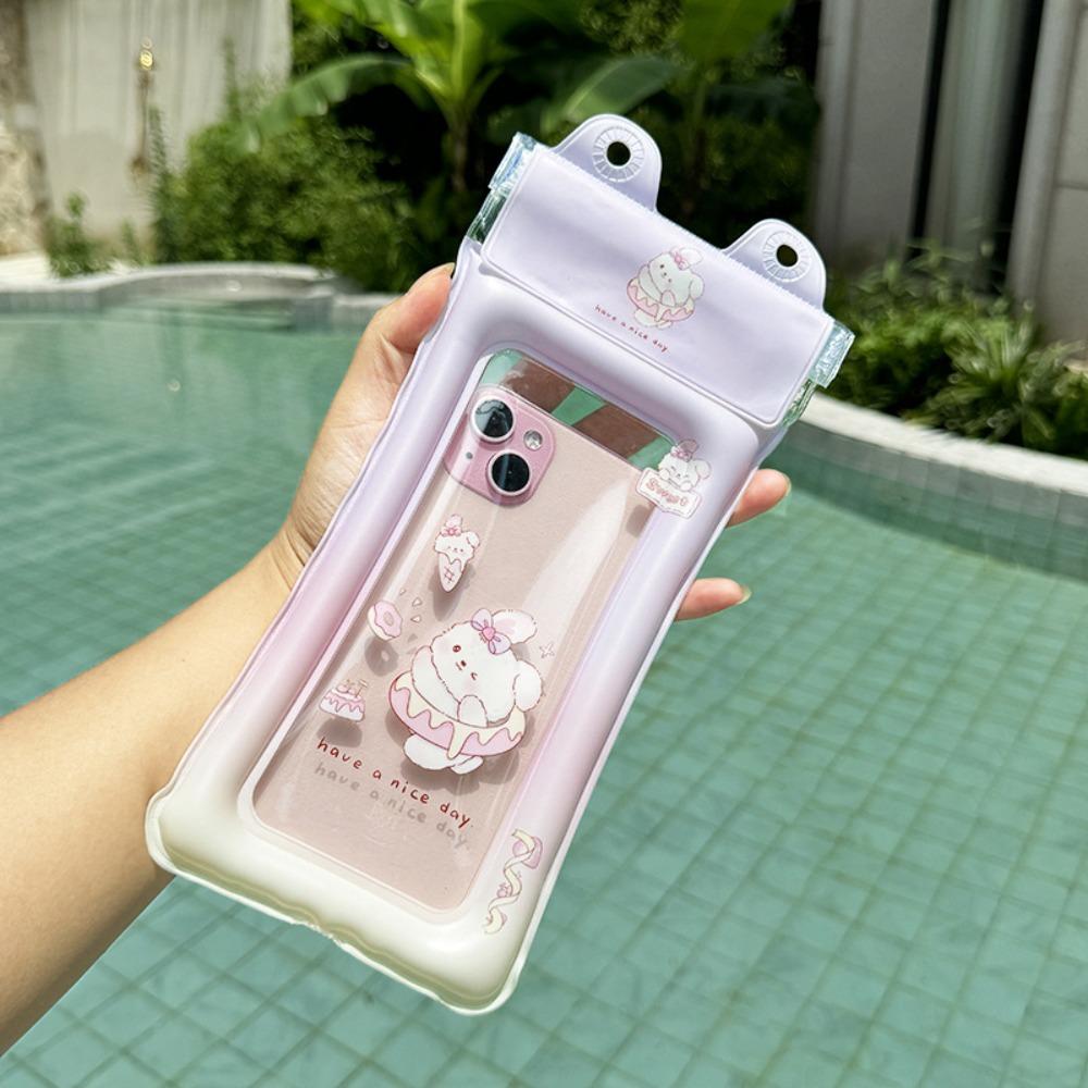 Floating Waterproof Phone Bag Water-Splashing Festival Swimming Storage Bag  Underwater