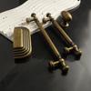 Bronze Solid Antique Brass Cabinet Handles Wardrobe Pull Cupboard Door Knob Kitchen Cabinet Handles Bronze Pulls