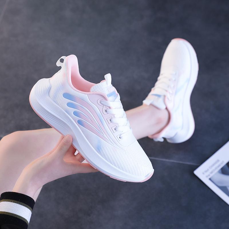 Fashion New Sports Shoes for Women in Spring and Summer Non Slip Soft Sole Wear-resistant Mesh, Breathable Casual Shoes Versatile