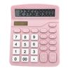Calculadora electrónica de 12 dígitos Calculadoras de escritorio Hogar Oficina Escuela Solar