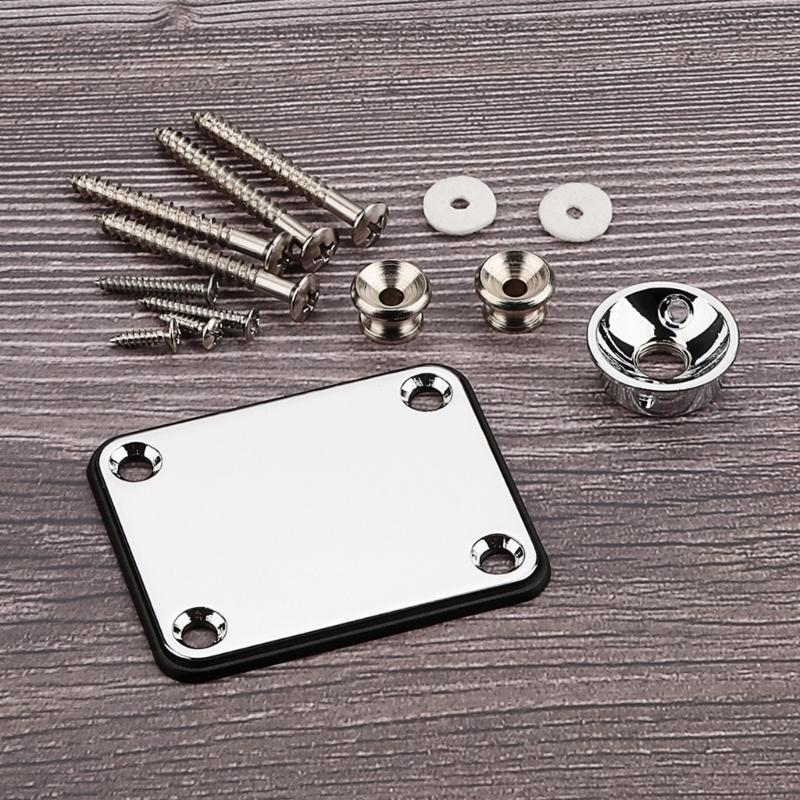 Professional Upgrade Set For Guitars Including Durable Reinforcement Plate And Strap Buttons