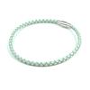 The Shirts Studio Mint Simple Basic Leather Bracelet