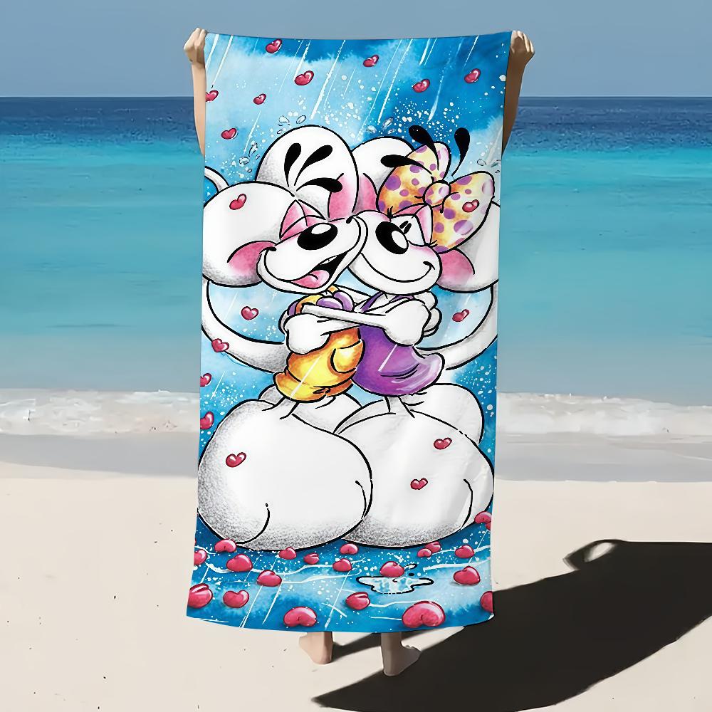 Towel Cute Microfibre Cartoon Beach Quick Dry Lightweight D-DiddlS-ES Super Absorbent Bath For Camping Travel Swimm