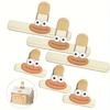 Creative Face Bag Sealing Clip Food Snack Clip Kitchen Tools Decorative Small Clip Refrigerator Plastic Food Bag Storage