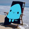 proof beach towel with a Elio Ooooo & Glordon pattern - soft,absorbent,quick-drying,machine washable - perfect for swimming,camping,bathing
