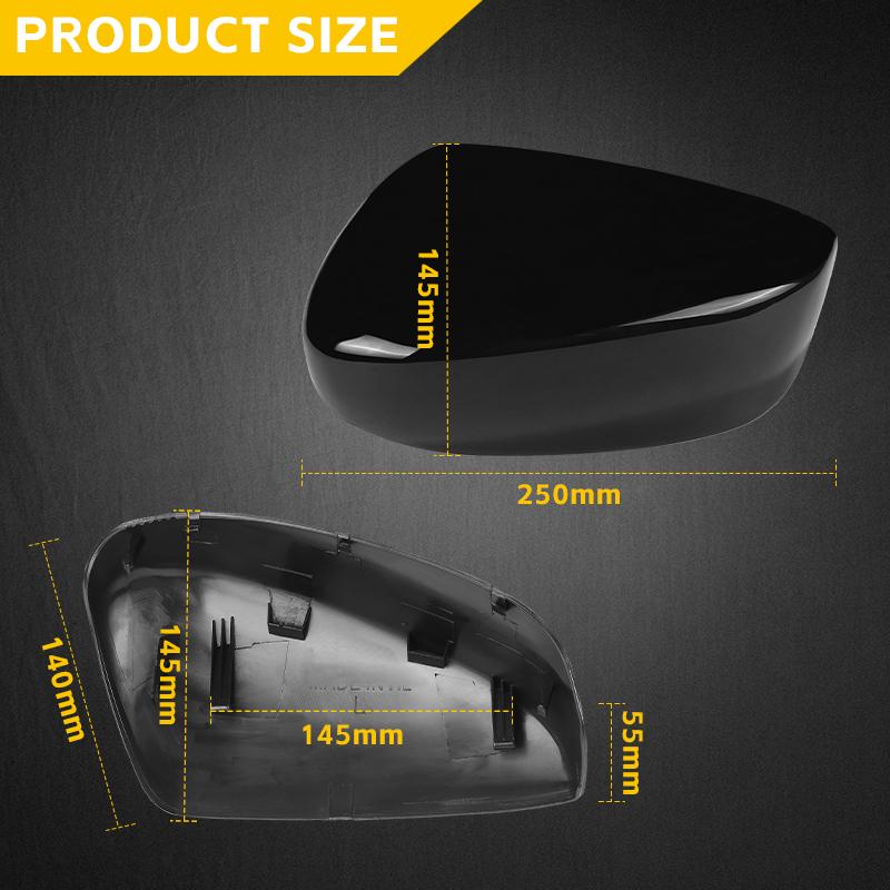 Kryty zrcátek levý pravý zadní pro Honda Accord 2008 2009 2010 2011 2012 US Model Lišta zrcátka dveří Náhradní díl auta