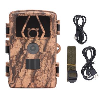 Trail Camera IP66 Waterproof 4K 60MP 0.2s Trigger 120 Degrees  Wide Angle 940nm Infrared LEDs with 2inch
