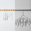 5pcs 8 Clips Drying Clips Windproof Underwear Drying Pants Clip Clothes Drying Hanger  Student Home