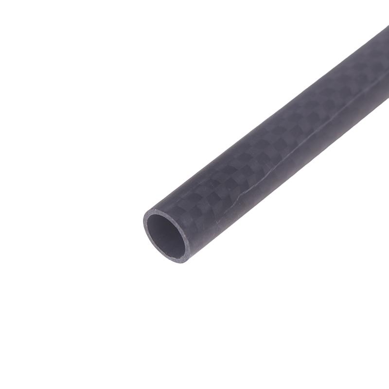 1 Stück Schlichtes Mattes Kohlefaserrohr Drohnenzubehör Außendurchmesser 6*4mm 8*6mm 10*8mm Länge 500mm Fabrik CNC-Zuschnitt