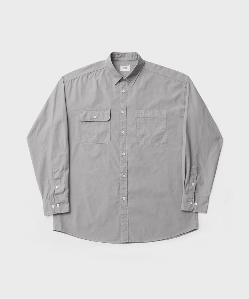 ANOTHER OFFICE Portland Garment Shirt (Concrete)