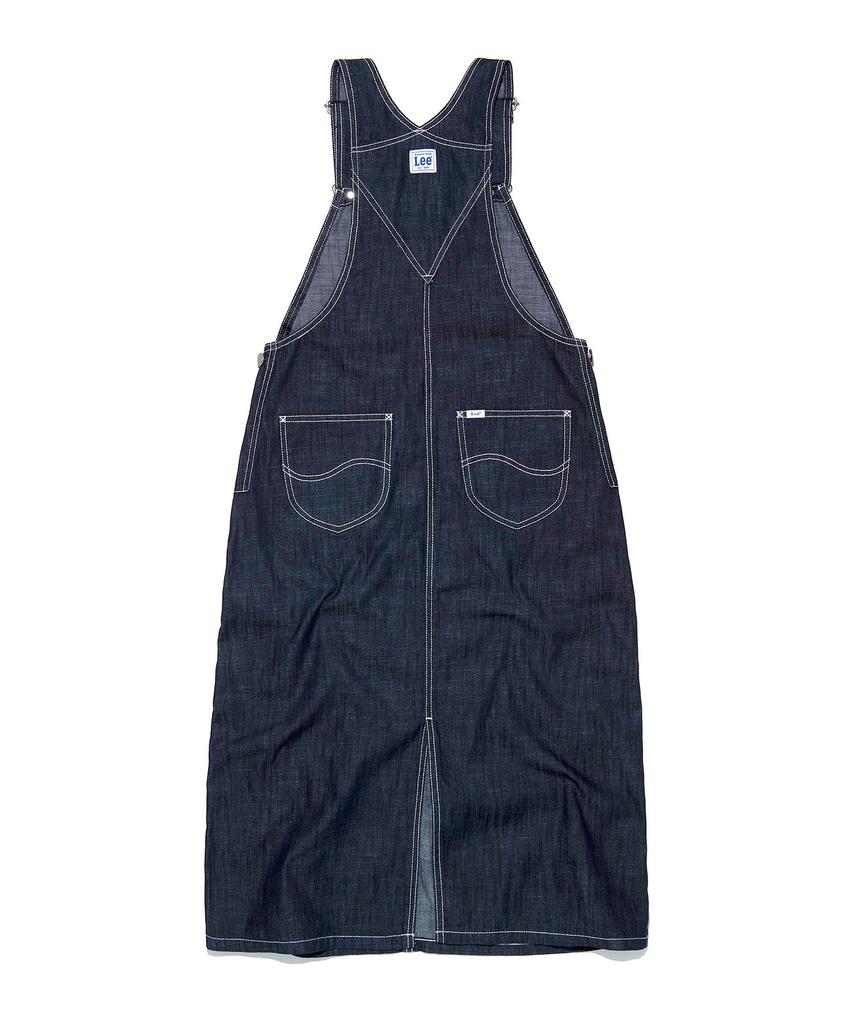 Lee Women'S Denim Overalls Skirt Indigo Dark