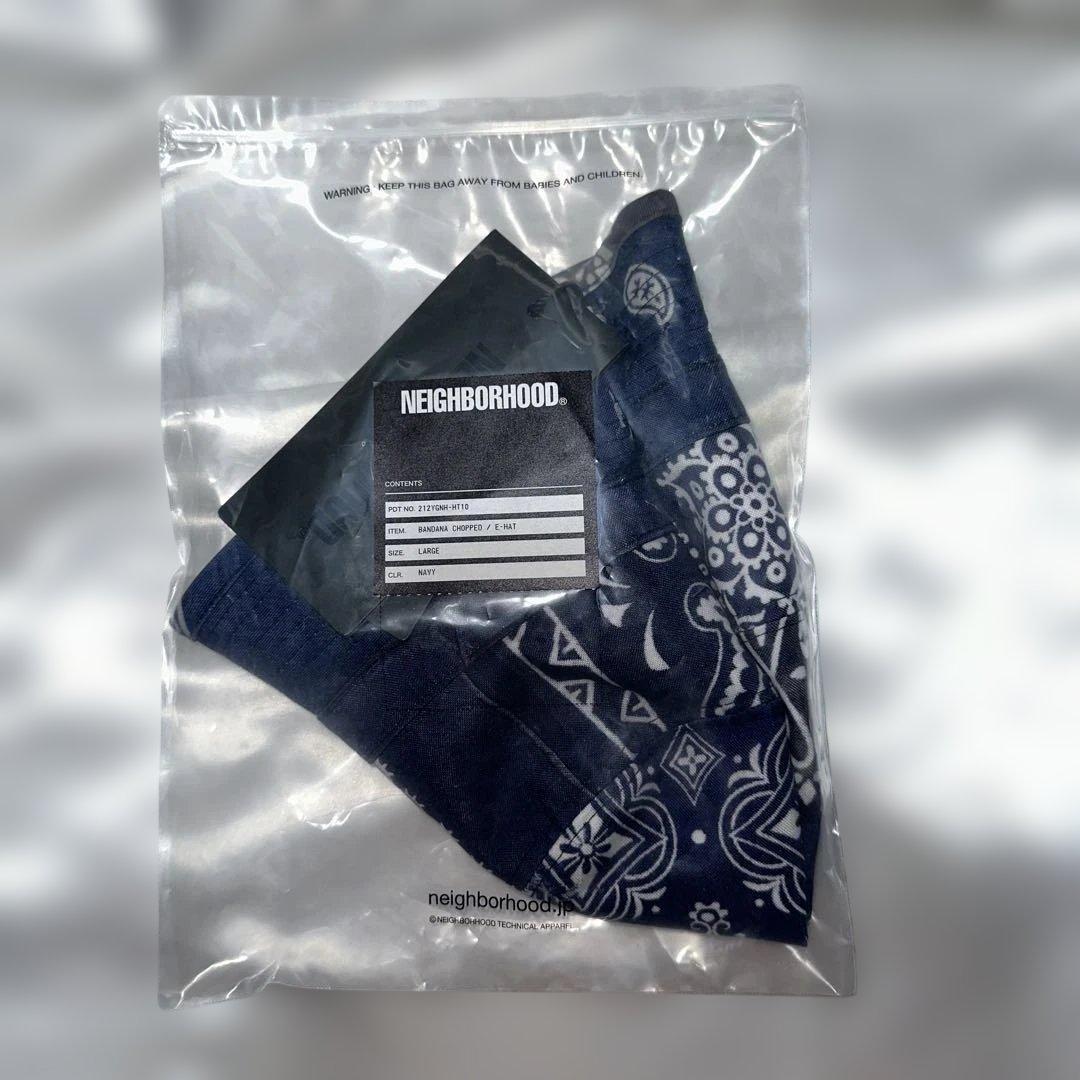 Used NEIGHBORHOOD Bucket Hat Navy L Size
