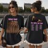 Hilary Duff Lucky Me Tour 2026 Tee, Cartoon Lizzie Mcguire Reprint T-Shirt