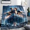 1PC Titanic Print Flannel Blanket, High quality All Seasons, Home Decor, Warmth and Comfort, Perfect for Christmas Gifts