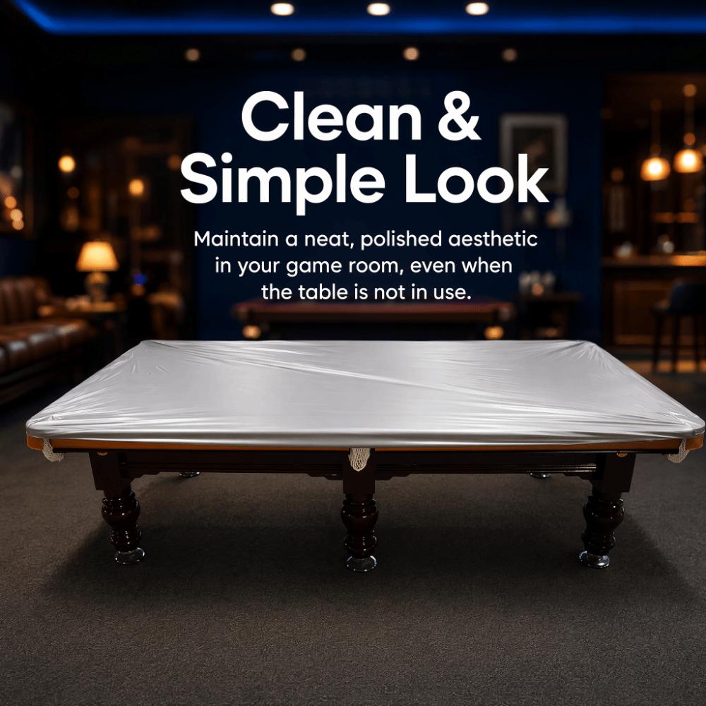 Black Pool Table Cover Oxford Cloth Protective Case Billiard Table Cover Indoor Outdoor Use
