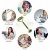Jade Roller for Face In Professional Salon Quality Jade Face Roller Face Massager for Wrinkles, Fine Lines Under Eyes & Puffiness Anti Aging Jade