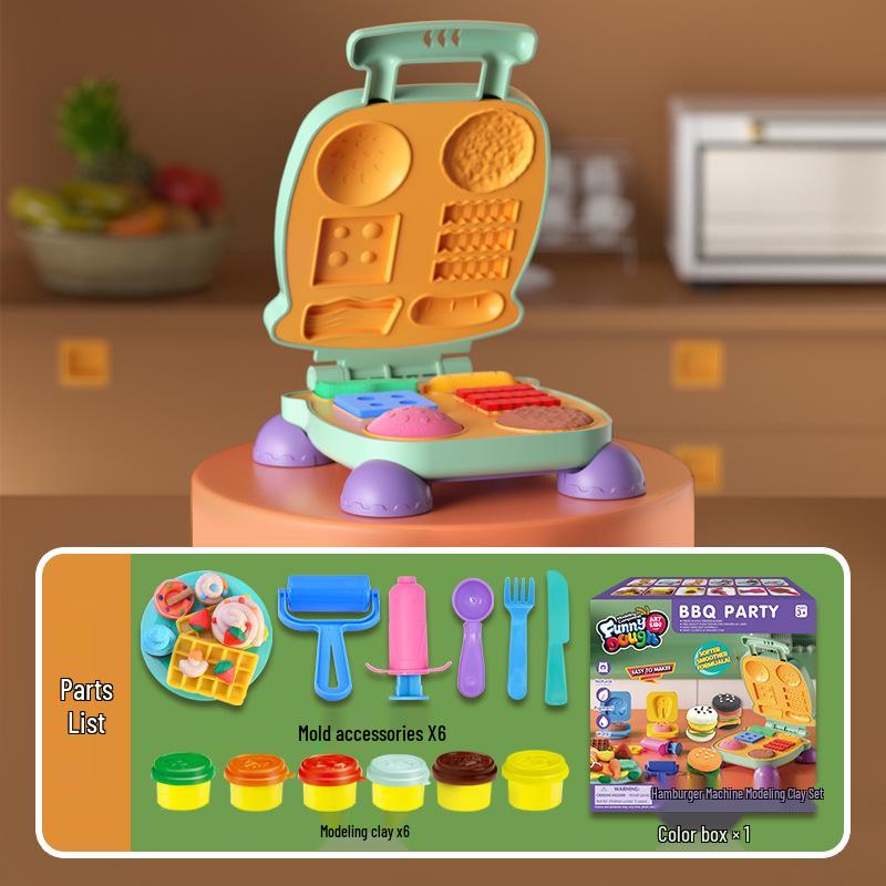 

Dad s Reusable 6-Color Clay & Toy Set with Refill Packs