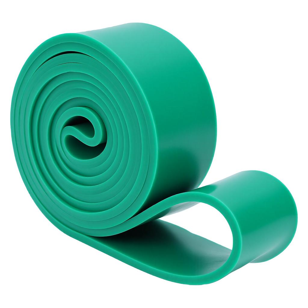 50-125LB Fascia di Resistenza Banda Esercizio Allenamento Forza per Allenamento Casa Yoga Stretching Verde