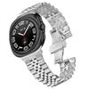 5-Bead Wrist Band for Samsung Galaxy Watch8 44mm/40mm/Watch8 Classic 46mm Butterfly Clasp Metal Watch Strap