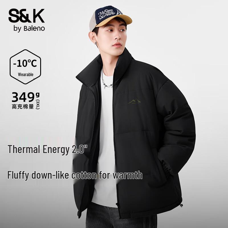 Baleno SK Series Men's Thermal Stand-Up Collar Cotton Jacket
