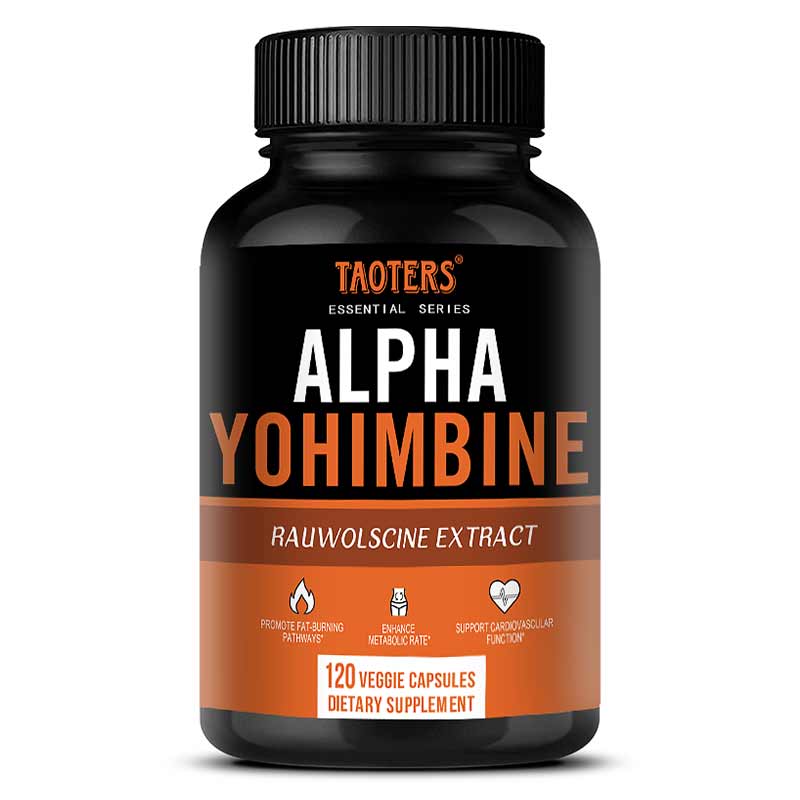 

Taoters Alpha-Yohimbine Capsules Promotes Fat Burning and Boosts Metabolism 120 Capsules 120 capsules