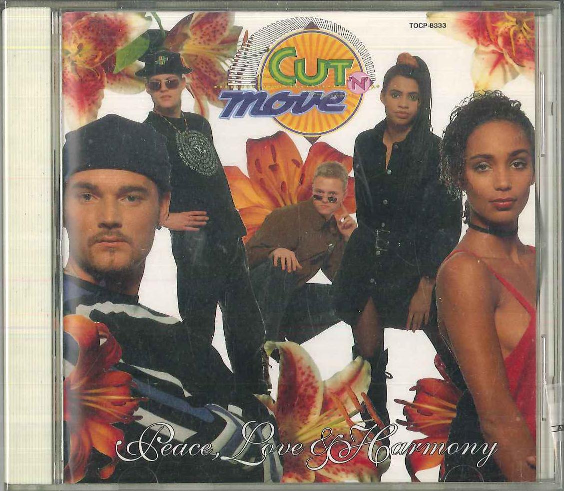 

CD CUT N MOVE Мир Любовь Гармония TOCP8333PROMO EMI Japan Танцевальная Электроника Б/У