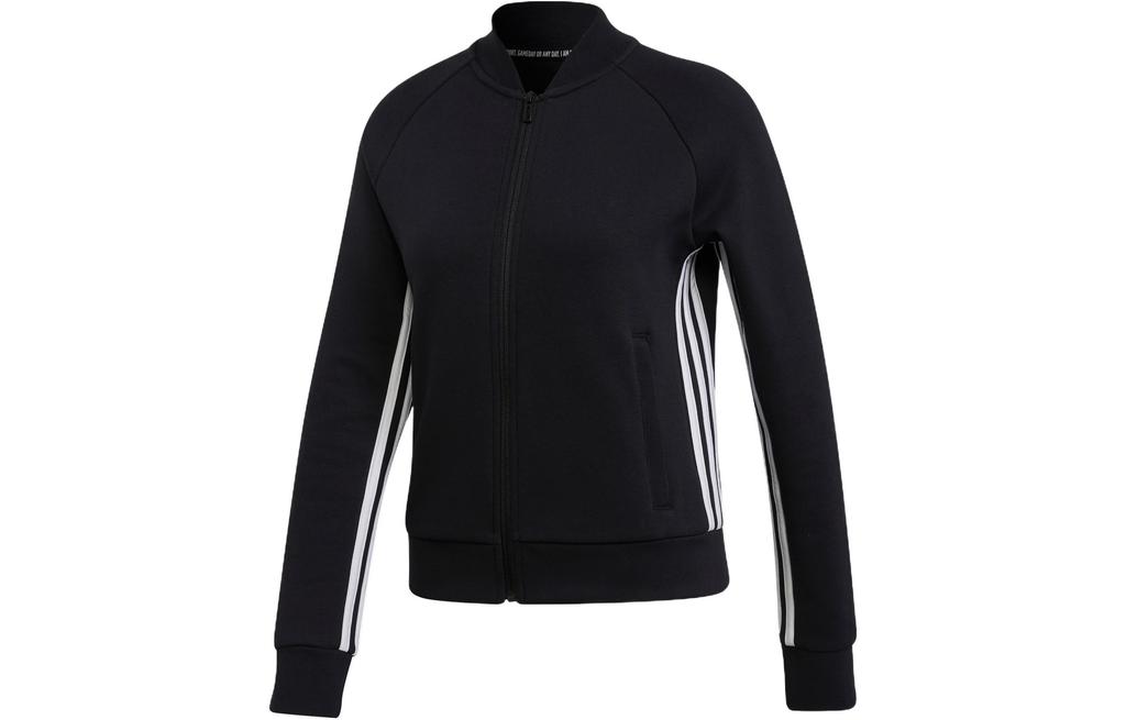 Adidas Jackets Women's Black Stand Collar Moderate Other DX7971