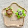 Adorable Turtle Plush Brooch Pendant for Kids' Bags & Clothes