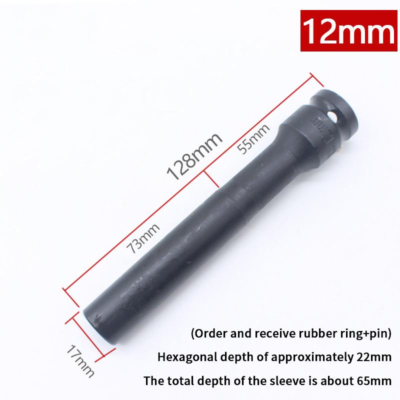 1/2 Drive Socket Wrench Hex Socket Head 8-19Mm Socket Head Tire Removal Tools Adapter Spanner Converter