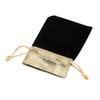 50pcs 7 X 9cm Velvet Bag Soft Drawstring Pouch Jewelry Wedding Gift Storage BagBlack