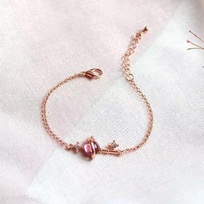 Brățară coreeană Blue Planet pentru studenți, trei studenți, prieteni, cupluri, Meteor Star, brățară artizanală, bijuterii, cadouri de prietenie