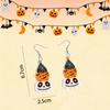 Glitter Board Ghost Pumpkin Acrylic Earrings Earrings Pendant Girl
