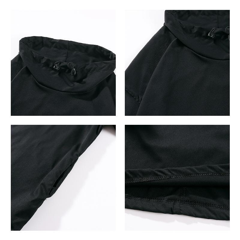 Men's Windbreaker Jacket High Collar Thin Retro Casual Couple Style Sports Coat Large Size Men's And Women's Windproof Jacket