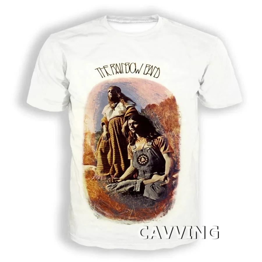 Popular Rock Rainbow Band 3D Printed Men's/Women's T Shirt Summer Hip Hop Trend Short Sleeve Top Oversized Cool O-Neck Tee Shirt