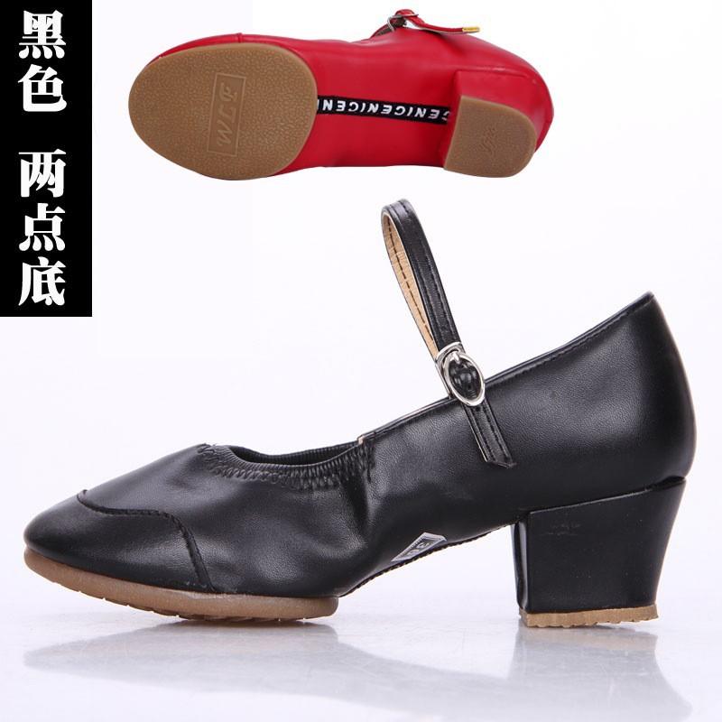 2025 summer new dance shoes women's modern square dance shoes mesh dance shoes soft sole cross-border wholesale