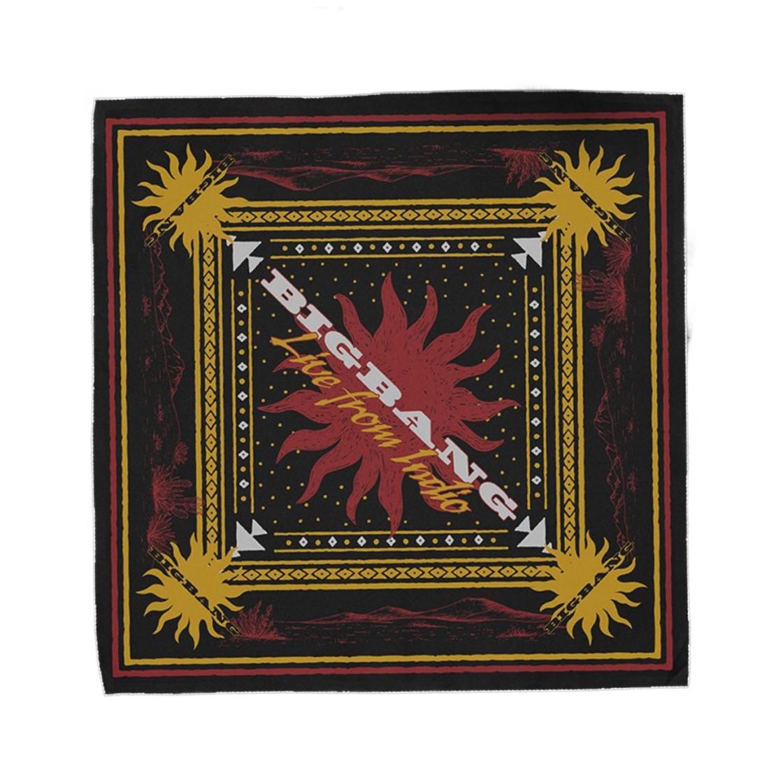BIGBANG Sundaze Coachella Bandana Black ONE SIZE