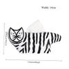 Aesthetic Striped Cat Tissue Box Creative Cartoon Napkin Holder Decorative Home Ornament for Living Room Bedroom Desktop Cute