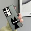 Cute Lucky Cat Case for Samsung Galaxy S25 S20 FE S22 Ultra S24 FE S25Edge S23 S21 Note 20 Ultra Phone Cover