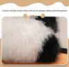 Cute Panda Imitation Wool Back Cushion for Sofa or Bedside