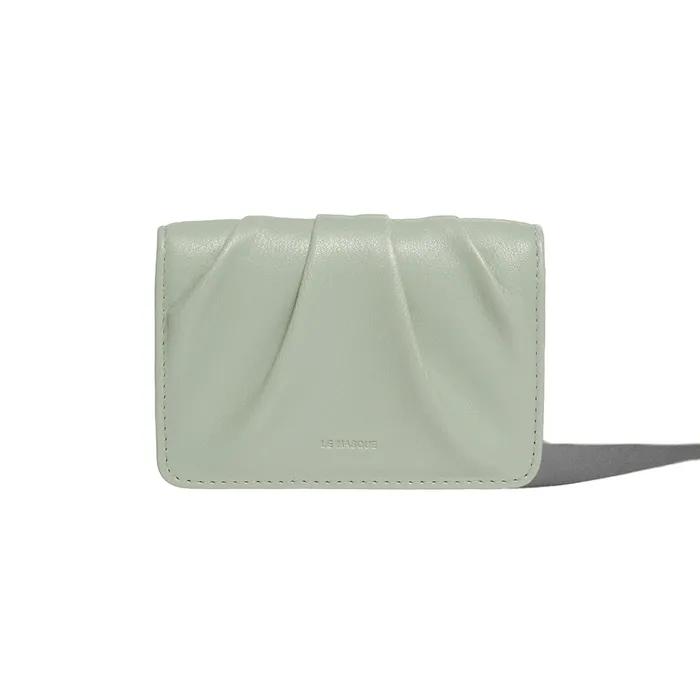 Dou Soft Women's Leather Card Wallet (4 Colors)