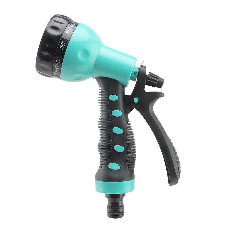 Eight-Function High-Pressure Garden Hose Nozzle