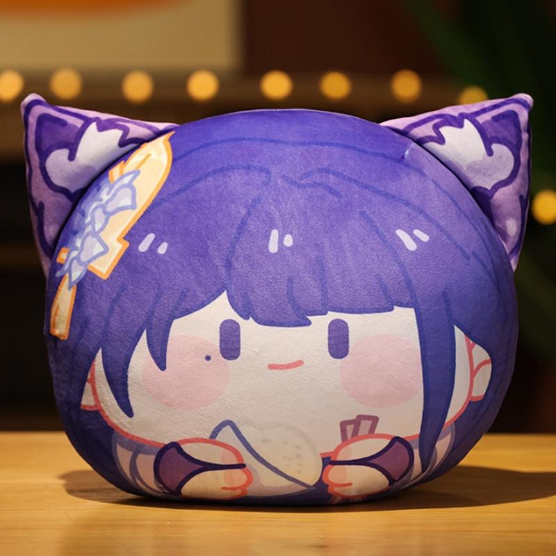 Genshin Paimon Plush Pillow Soft Toy Cushion For Game Characters Collection