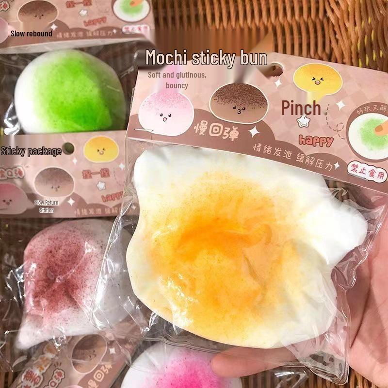 Mochi Squishy Children's Toy - Slow Rebound & Stress Relief Daifuku for Girls